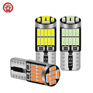 Ampoule LED T10 ultra-lumineuse W5W de couleur blanche avec éclairage multicolore pour l'intérieur de la voiture, le plafond et les feux de stationnement - Product Image 4