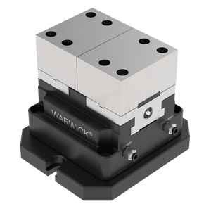 Mỏ kẹp khí nén đồng tâm WARWICK KSP-100+YZL-100, lực kẹp mạnh, tự định tâm, dùng cho tự động hóa CNC với robot Cobot - Product Image 4