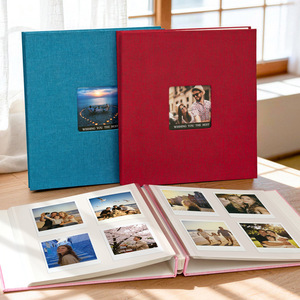 Álbum <span class=keywords><strong>de</strong></span> Fotos Autoadhesivo, Libro Conmemorativo para Parejas, Gran Capacidad, Libro <span class=keywords><strong>de</strong></span> Almacenamiento <span class=keywords><strong>de</strong></span> Fotos Polaroid, Álbum <span class=keywords><strong>de</strong></span> Fotos <span class=keywords><strong>de</strong></span> Viaje y Boda - Product Image 1
