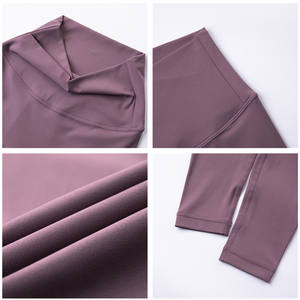 Mode femmes Yoga Sport Fitness pantalon haute élasticité entraînement vêtements d'activité collants extensibles contrôle du ventre Leggings d'entraînement Offre Spéciale - Product Image 4