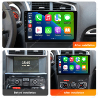 MEKEDE X2 Series Date Android 14 Version GPS Audio Nouvel écran d'autoradio 9 pouces Lecteur dvd de voiture pour CI02 Citroen C4L 2013-2016