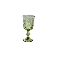 Gobelets à boire en verre vintage transparent vert violet pour les fêtes de réception de mariage Saint Valentin