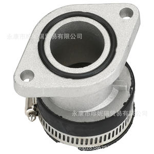 Yamaha Yfm250 <b>Intake</b> <b>Manifold</b> Aluminum Carburetor Connector For Off Road Motorcycle Repair Part With Seal - Product Image 2