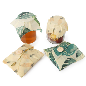 Bees Wax Sheet Wrap Food Storage Beeswax Reusable Wrap Zero Waste Sustainable Eco Friendly Products