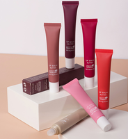 Baume à lèvres hydratant végétalien brillant, lèvres lisses, rouge à lèvres longue tenue, soin quotidien des lèvres