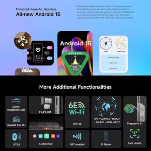 Smartphone robuste avec projecteur Ulefone Armor 34 Pro Plus 5G, 16 Go + 512 Go, 25500 mAh, 64 MP, vision nocturne, 6,95 pouces, 120 Hz, NFC, Android 15 - Product Image 4