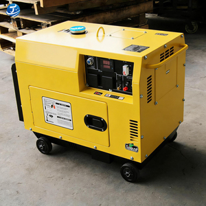 เครื่องกำเนิดไฟฟ้าดีเซล Super Silent 50/60HZ 110V/220V/230V/380V ราคาถูกมาก 10kva พร้อมตัวเลือก ATS เสียงเบา 3kw 5kw 5.5kw 8kw 9kw 10kw - Product Image 1
