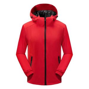 Design Men's Windproof Breathable Outdoor Sport <b>Jacket</b> Waterproof Zipper Closure Breathable Print Pattern Plus Size Blouson - Product Image 2