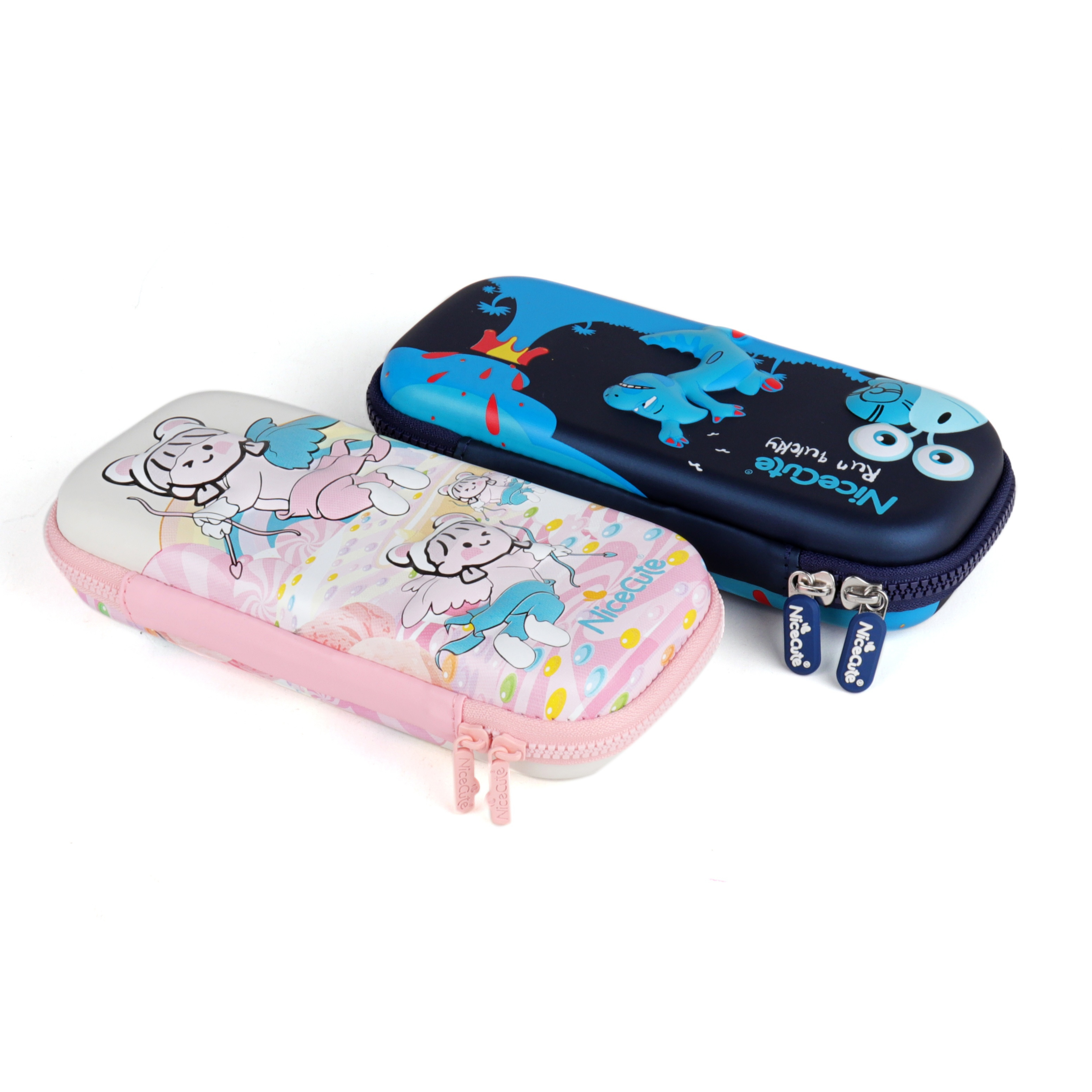 Сублимационный 3d индивидуальный кожаный милый детский пенал, чехол для девочек, прозрачные милые школьные пеналы из ЭВА