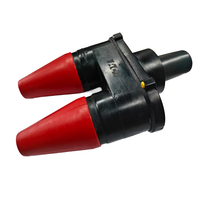 High Conductivity Pure Copper Threaded Stud 200A Loadbreak Insert for Low - Loss Pad - Mounted Transformer Operations