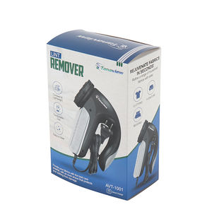 Cepillo cortador de bolas de pelo eléctrico enchufable de tres cuchillas negras, afeitadora de ropa para el hogar y el exterior, recortadora de ropa de tela Fuzz - Product Image 6