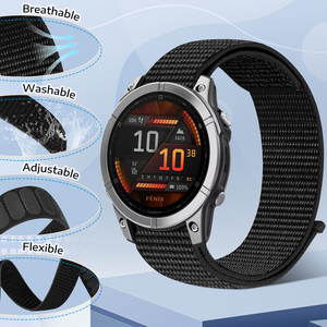 Correa de Reloj de 22 mm para <span class=keywords><strong>Garmin</strong></span> Fenix 8/E 47 mm/Fenix 7/7 Pro/Fenix 6/6 Pro/Fenix 5/5 Plus/Epix Gen 2/<span class=keywords><strong>Approach</strong></span> <span class=keywords><strong>S62</strong></span>/S60 - Product Image 4