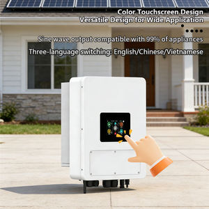 Inversor Híbrido de Doble Salida de 6KW, Conectado/Desconectado de la Red, 98% de Eficiencia, IP65, Sistema de Almacenamiento de Energía Solar para Exteriores, Modelo Mega Eco 6KW - Product Image 5
