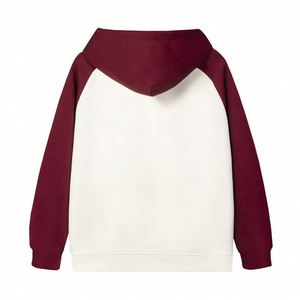 Ventes en gros de sweats à capuche, 2 pièces, 330 g/m², coton et polyester, deux couleurs, motifs imprimés, sweats à capuche bicolores personnalisés pour les équipes - Product Image 2