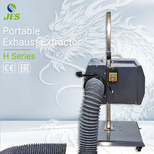 모바일 흄 추출 트롤리 휴대용 가스 추출기 전환 가능한 연기 - Product Image 3