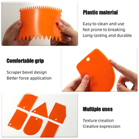 Outil de peinture Panwenbo, 5 couteaux à palette en acier inoxydable avec 6 grattoirs en plastique, ensemble pour la peinture à l'huile, la toile, l'acrylique, la décoration de gâteaux