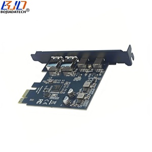 Nhà máy mới 4 cổng 5Gbps USB 3.2 kép Type-A + 2 Type-C kết nối để PCI-E 1x PCIe X1 Adapter mở rộng riser thẻ - Product Image 3