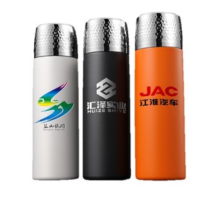 316 Stainless Steel Insulated Mug Hammered Texture Bullet Shape Tea Water Separator Portable Travel Cup With Lid Drinking - Product Image 2