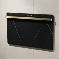Sèche-serviettes électrique mural personnalisé en ardoise, support chauffant intelligent IPX4 pour salle de bain d'hôtel, vente en gros OEM ODM