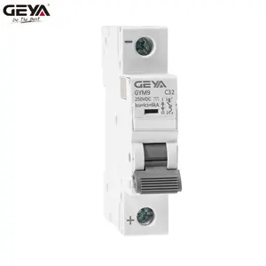 GEYA GYM9DC 1P C63 63A MCB miniature circuit breaker