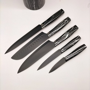Stainless Steel Japanese Kitchen Chef <b>Knife</b> <b>Set</b> <b>Sharp</b> Blade Kitchen <b>Knife</b> <b>Set</b> With <b>Knife</b> Block - Product Image 5
