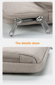 <span class=keywords><strong>2026</strong></span> 新款设计师定制徽标笔记本电脑包热销 13 14.1 15.4 15.6 英寸防水保护套聚酯纤维 - Product Image 5