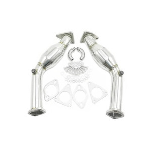 Выпускная труба из нержавеющей стали для выхлопных труб 9-17 Nissan 370z Infiniti <span class=keywords><strong>G37</strong></span> Z34 VQ37VHR, выхлопные трубы для автомобилей - Product Image 1