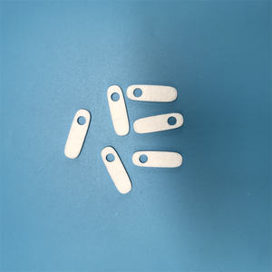 Bandes de coton absorbant en fibre de polyester en gros, ovales avec trou pour diffuseur <span class=keywords><strong>d</strong></span>'arômes - Product Image 4