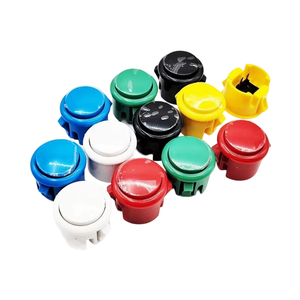 Bouton poussoir LED rond de 33 mm Baolian pour borne d'arcade - En vente - Product Image 1