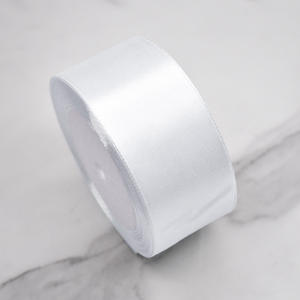 Ruban de satin de 4 cm |   Ruban doux pour mariage et emballage cadeau, pour fleurs, artisanat et décoration |   Fournitures pour la fabrication de roses en DIY - Product Image 4