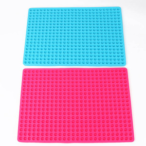 Stampo in Silicone per Decorazione Torte con 468 Cavità a Puntini Piccoli, Tappetino da Cucina Semicircolare per Cottura, Sconto del 30% sulla Tariffa - Product Image 1