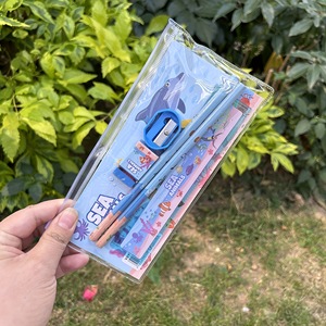 Juego <span class=keywords><strong>de</strong></span> Papelería para Estudiantes a Precio Económico con Borrador y Sacapuntas, Juego <span class=keywords><strong>de</strong></span> Regalo Escolar <span class=keywords><strong>de</strong></span> Dibujos Animados, Bolsa con Cierre <span class=keywords><strong>de</strong></span> PVC, Juego <span class=keywords><strong>de</strong></span> Lápices Bonitos - Product Image 5