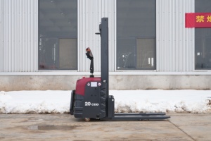 Gerbeur électrique Solreign <span class=keywords><strong>CDD</strong></span> 2 tonnes 5m avec plateforme, pour entrepôt, levage de palettes, batterie lithium 48V, hydraulique latéral - Product Image 6