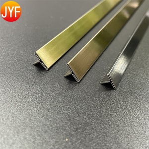 M96 Hot Bán T Chải Trang Trí Thép Không Gỉ Kim Loại Gạch <span class=keywords><strong>Trim</strong></span> Đồng Góc <span class=keywords><strong>Trim</strong></span> Đồng Dải Chuyển tiếp - Product Image 6
