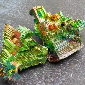 Bulk Wholesale Bismuth Minerals Specimen Metal Ingots Healing Crystals Bismuth Mineral