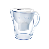 Rapide/grand débit 3.5L en plastique purificateur d'eau pichet bouteille matériaux de qualité alimentaire sans BPA