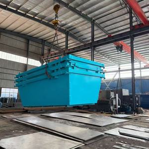 Thân thiện với môi 6 mét khối tái chế xe nâng <span class=keywords><strong>bin</strong></span> xử lý chất thải bỏ qua container <span class=keywords><strong>Stackable</strong></span> bỏ qua thùng trong gói phẳng - Product Image 6