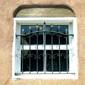 Protector de ventana de seguridad decorativo, barras de hierro de seguridad, diseños personalizados OEM, novedad de 2021 - Product Image 4