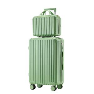 Valise de voyage personnalisable rechargeable légère unisexe avec poche zippée pour téléphone et roues silencieuses – Édition été 2023 - Product Image 2