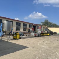 Extrudeuse de recyclage automatique du plastique Ligne de granulation du plastique Couleur du plastique Ligne de granulation Masterbatch