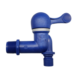China Supplier New Type Single Handle Cheap Plastic Blue Water Faucet for Basin - Product Image 6