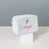 Pochette cosmétique en peluche mignonne trousse de toilette en fourrure multicolore trousse de maquillage légère et moelleuse trousse cosmétique pour femmes