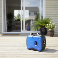 Tragbarer 60V DC Benzin-Inverter-Generator 2kW 50Hz 4-Takt Leichtgewicht für Camping, Heimgebrauch und LKW-Batteriebetrieb