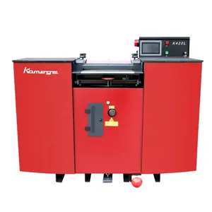 Kamege K420l Bandmes Lederen Splijtmachine Gietlichaam 420Mm Lederen Tassen Schoenmakerij Handschoenen Auto Interieur