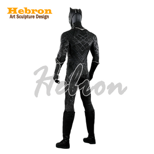 Conjunto Completo Personalizado de Pantera Negra para Hombre Adulto # Disfraz de personaje de <span class=keywords><strong>película</strong></span> para Halloween, para eventos y presentaciones - Product Image 5
