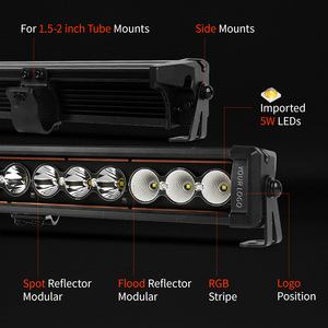 Barra de Luz LED Multicolor de 32 Pulgadas para Conducción Todoterreno, 4x4, Camioneta, 125W, 12 Voltios, RGB, para UTV Maverick X3, Venta al Por Mayor - Product Image 6