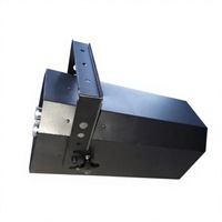 Canon à jet de CO2 électrique en métal à deux têtes pour effets de scène avec contrôle DMX512, compatibilité AC110-240V