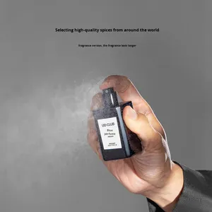 น้ำหอมผู้ชาย TikTok UDCLUB สีฟ้าอมเขียว กลิ่นดอกไม้หรูหรา ติดทนนาน สไตล์ฝรั่งเศส ขนาดปกติ ผลิตในกวางตุ้ง ใช้ได้ทุกวัน - Product Image 1