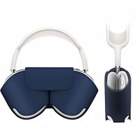 Étui intelligent pour AirPods Max, housse de protection en cuir PU de remplacement, compatible avec le mode veille, fin, étanche, sac de transport pour voyage