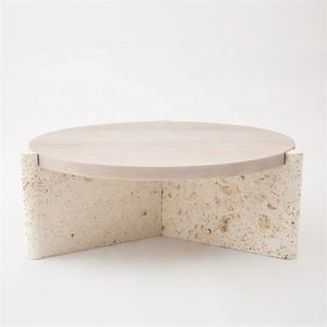 <span class=keywords><strong>Table</strong></span> basse <span class=keywords><strong>de</strong></span> salon <span class=keywords><strong>de</strong></span> style mid-century, <span class=keywords><strong>table</strong></span> basse <span class=keywords><strong>de</strong></span> salon personnalisée, base <span class=keywords><strong>en</strong></span> marbre, <span class=keywords><strong>table</strong></span> basse <span class=keywords><strong>de</strong></span> salon basse <span class=keywords><strong>en</strong></span> <span class=keywords><strong>travertin</strong></span> - Product Image 2